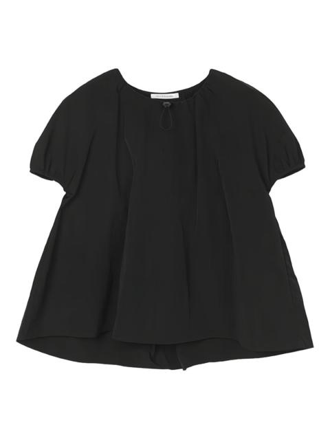 ruffle-detail T-shirt