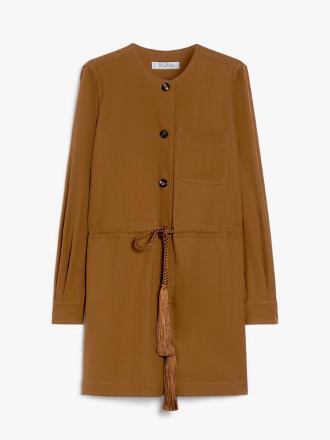 MAINE Gabardine wool short jumpsuit