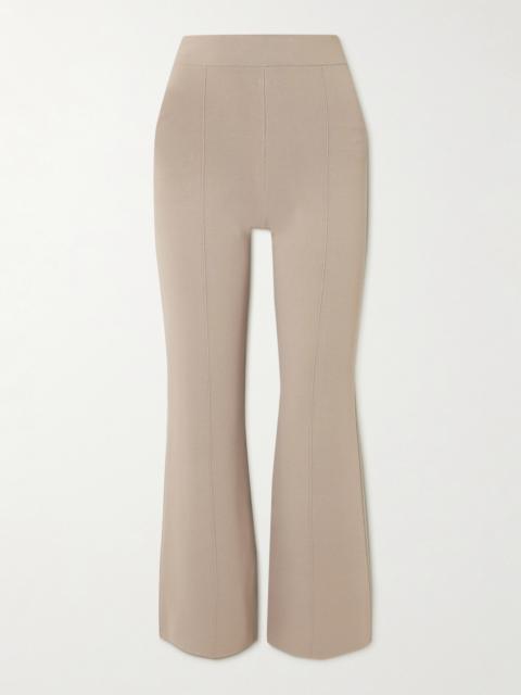 Milano Stretch-knit Flared Pants