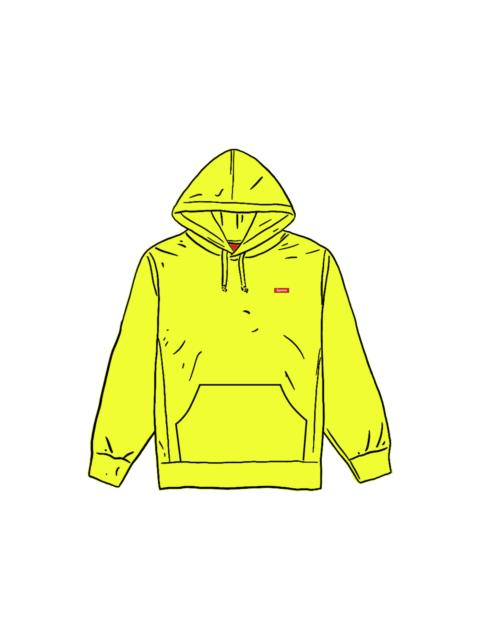 Supreme Small Box Hooded Sweatshirt Bright Yellow