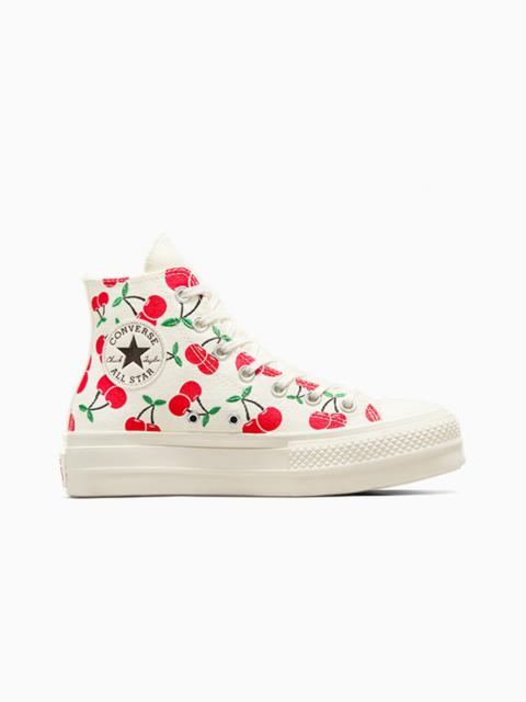 Chuck Taylor All Star Lift Platform Cherries