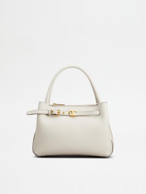 HANDBAG IN LEATHER MINI - WHITE