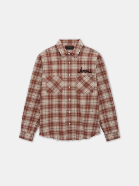 AMIRI SHOTGUN FLANNEL