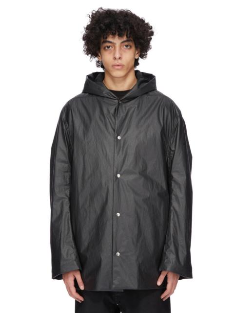 Rick Owens Coated Poplin Cropped Mac