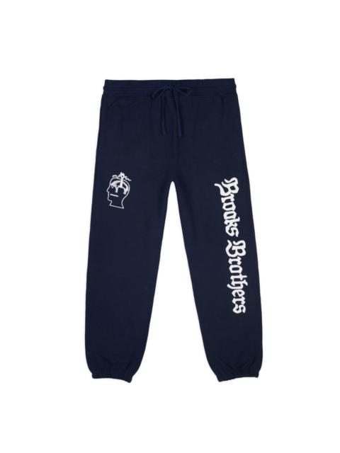 Brooks Brothers California Collegiate Sweatpant - Navy