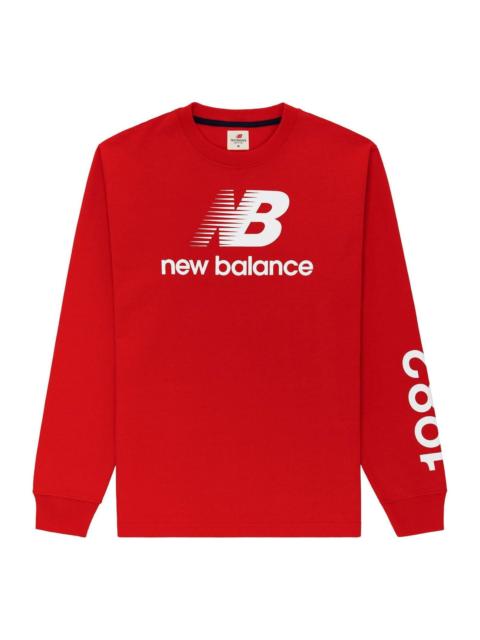 New Balance MADE in USA Heritage Long Sleeve T-Shirt 'Team Red' MT21548-TRE