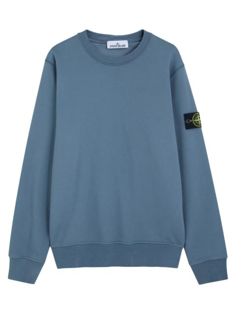 Stone Island Logo Cotton Sweatshirt