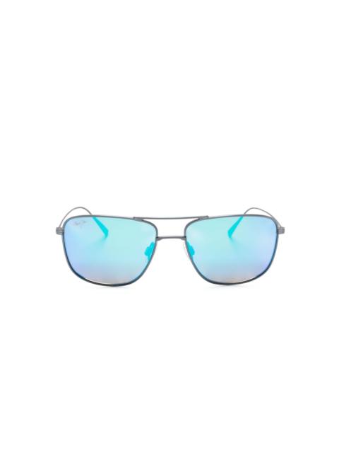 Mikioi pilot-frame sunglasses