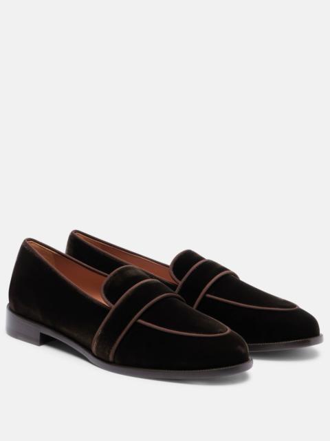 Martin velvet loafers