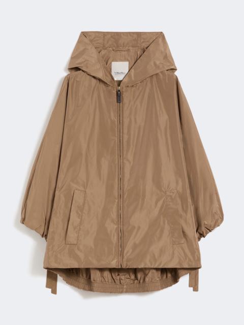 Water-repellent taffeta jacket - CAMEL