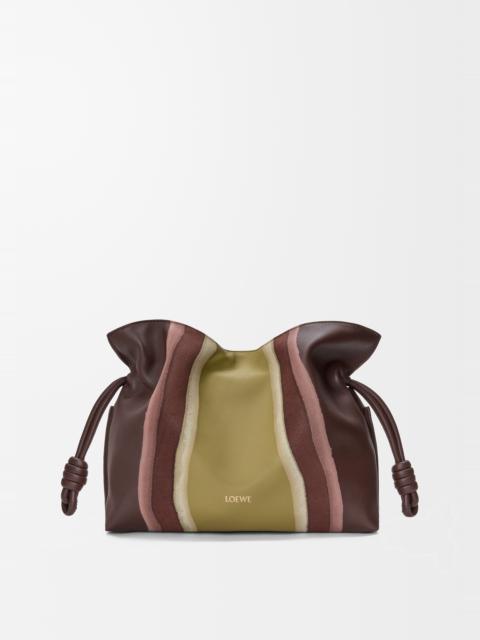 Medium Flamenco clutch in nappa calfskin