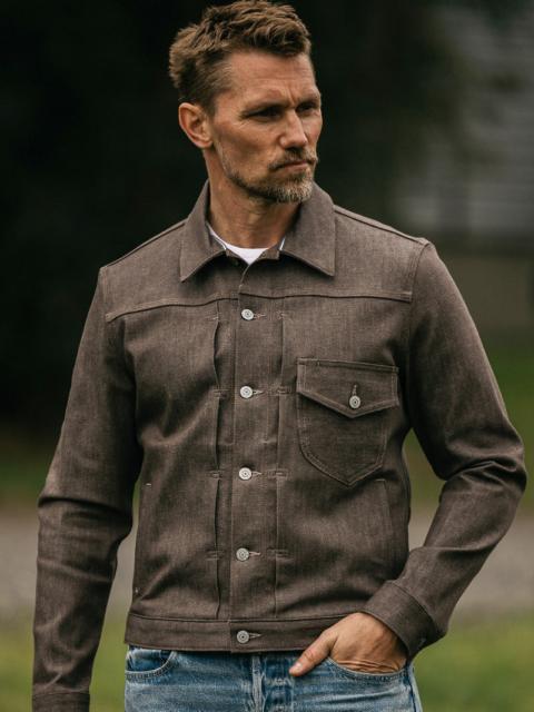 The Blade - Brown Raw 10.5oz Selvedge