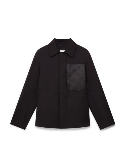Wool Workwear Jacket | Casablanca Paris