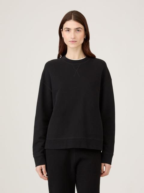 Relaxed Loopback Sweatshirt