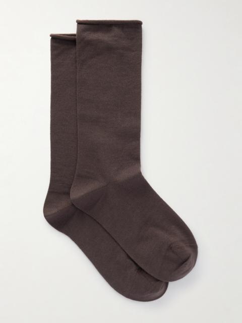 Cashmere-blend Socks