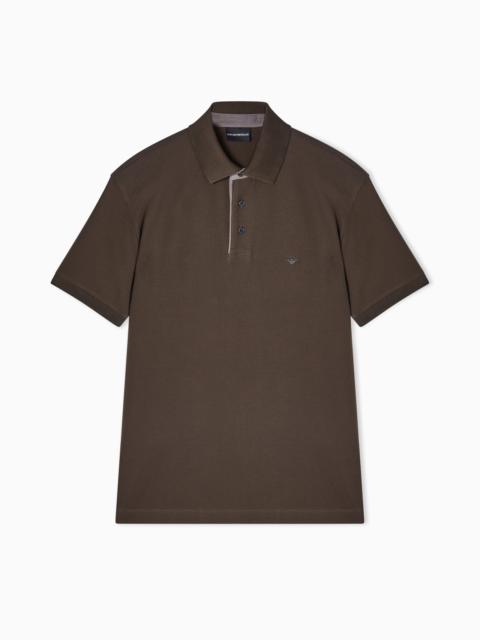 STRETCH PIQUÉ POLO SHIRT