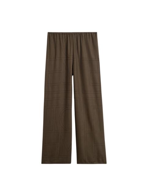 Flannel Monogram Bottoms