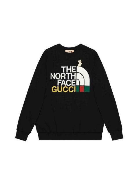 The North Face x Gucci sweatshirt