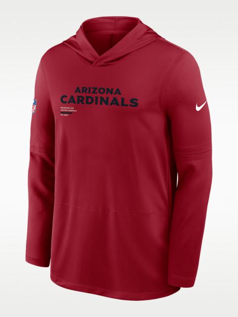 Arizona Cardinals Pure Fury Sideline Men's Nike Dri-FIT NFL Long-Sleeve Hooded Top