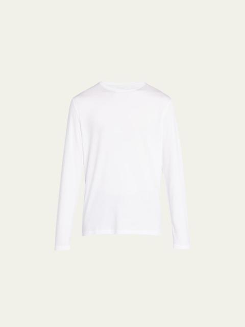 Men's Stretch Long Sleeve Crewneck T-Shirt