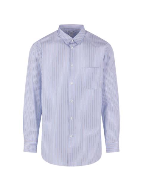striped-pattern shirt