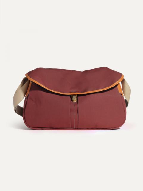 LÉON MESSENGER BAG  -  CARDINAL RED