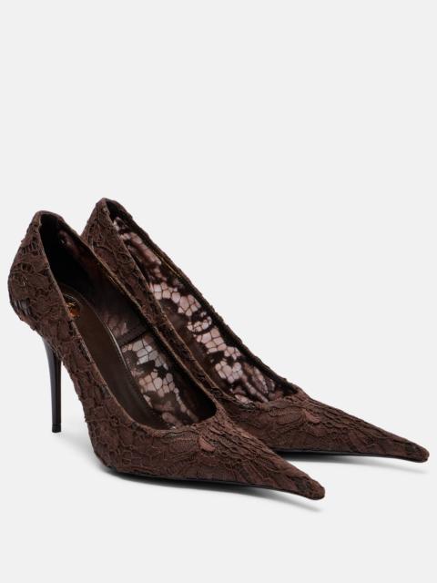 Thierry 95 lace pumps