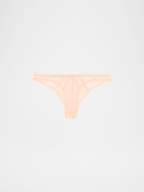 Dahlia Scalloped Floral Lace Panty