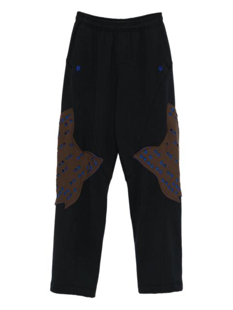 x Fox Lab perforated fleece jogger