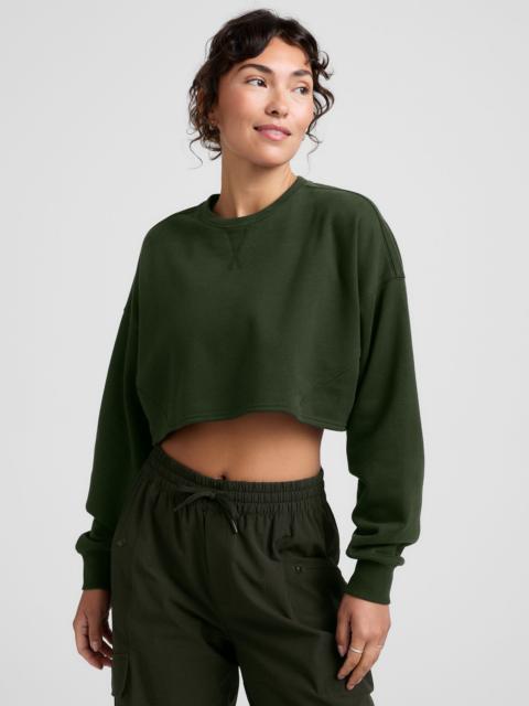 LuxeFleece Cropped Sweatshirt
