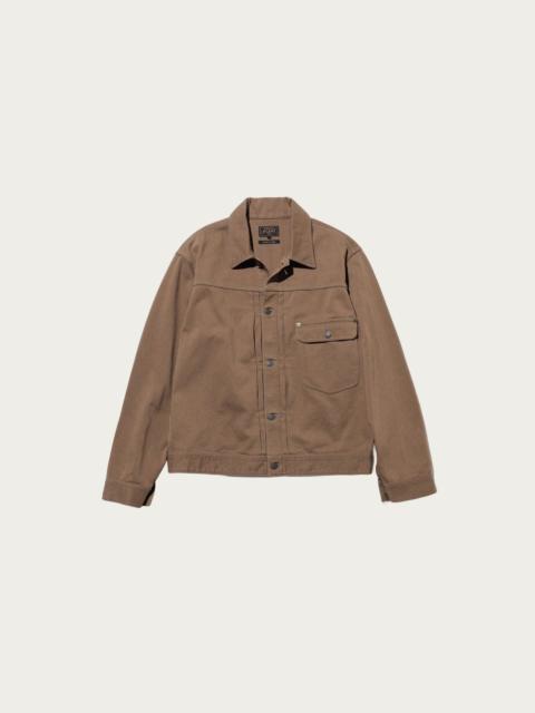 Digger Jacket OC Pique - Organic Brown Cotton Iron-Dyeing