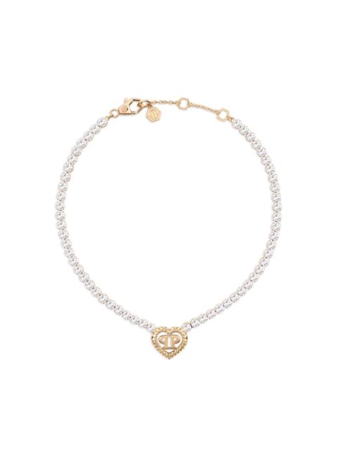 rocked hearts necklace