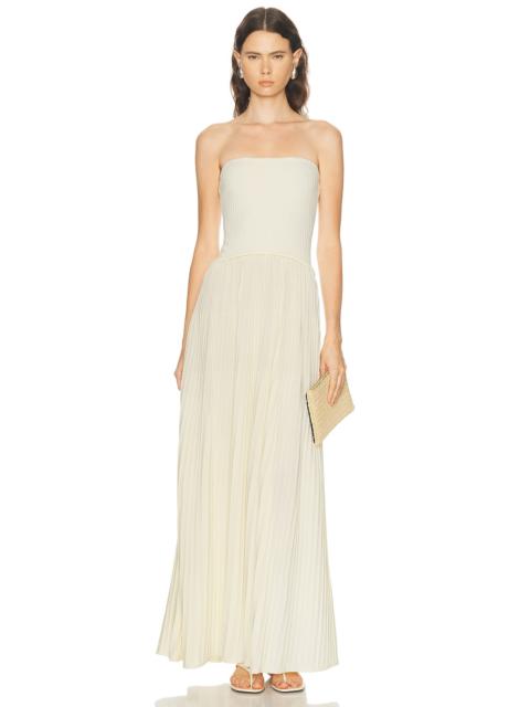 The Strapless Soglio Dress