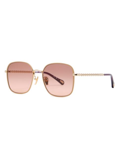 Chloe Oversized Square-frame Sunglasses