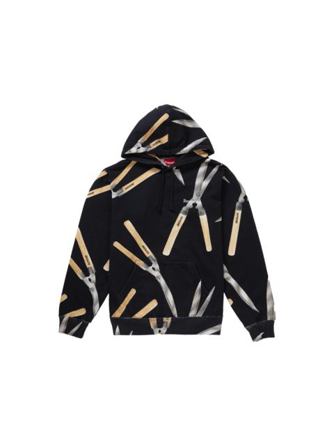 Supreme Shears Hooded Sweatshirt Black