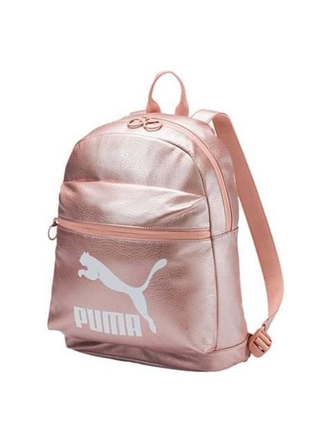 (WMNS) PUMA Prime Metallic Backpack 'Pink White' 075164-01