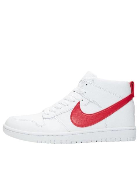 NikeLab x Riccardo Tisci Dunk Lux Chukka 'White Red' 910088-100