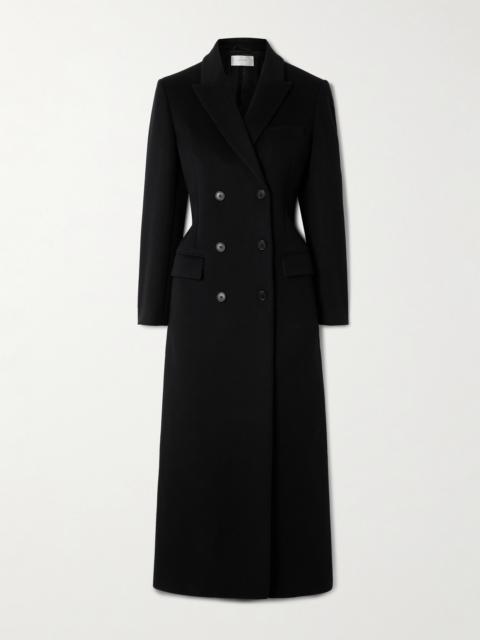 Klaudia Double-breasted Wool And Cashmere-blend Coat