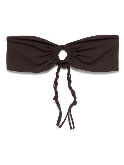 strapless bikini top