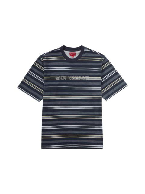 Supreme Dash Stripe S/S Top Navy