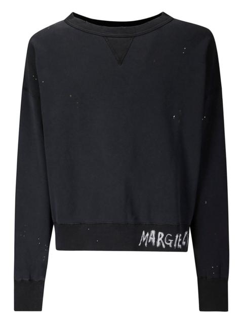 cotton logo-print sweatshirt