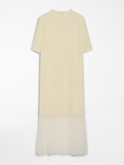 ZAINO Dress with chiffon insert