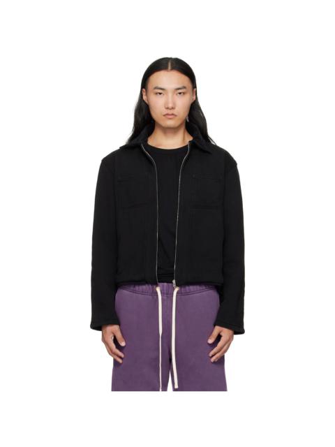 Black Heavyweight Utility Jacket