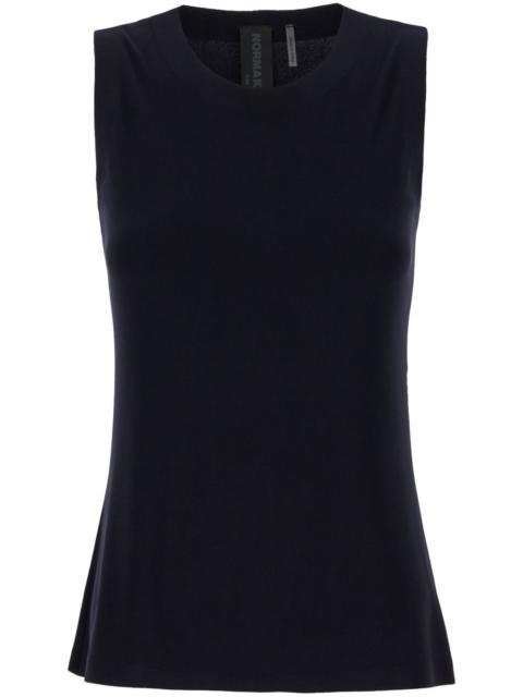 plain sleeveless top