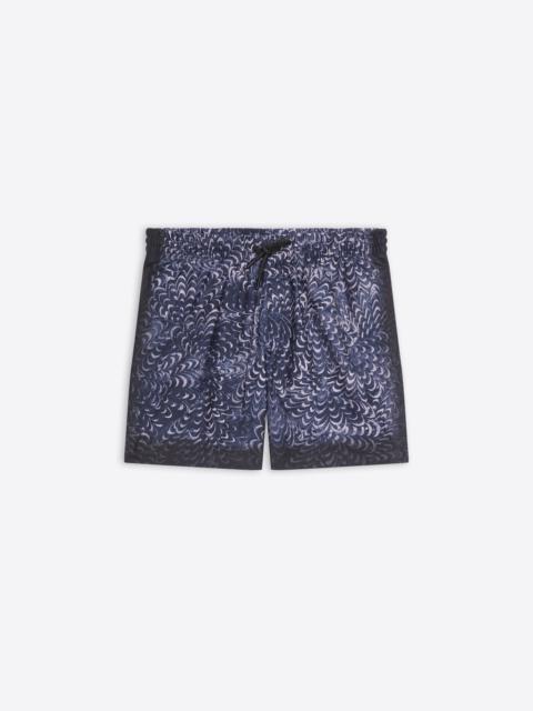 PRINTED SWIM SHORTS