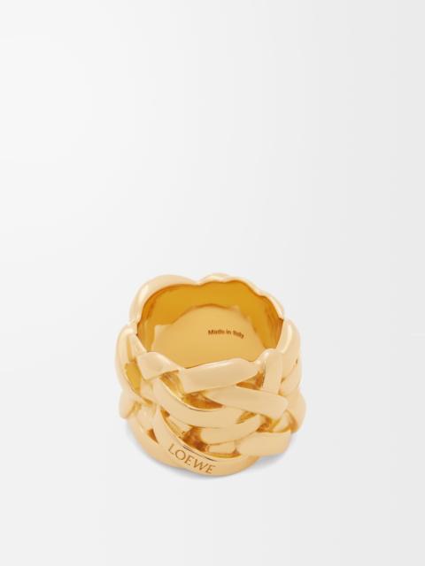 Nest ring in sterling silver