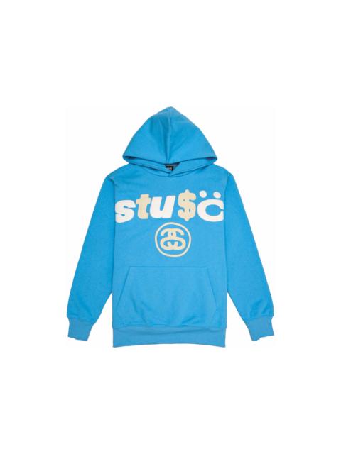 Stussy x CPFM 8 Ball Pigment Dyed Hoodie Blue