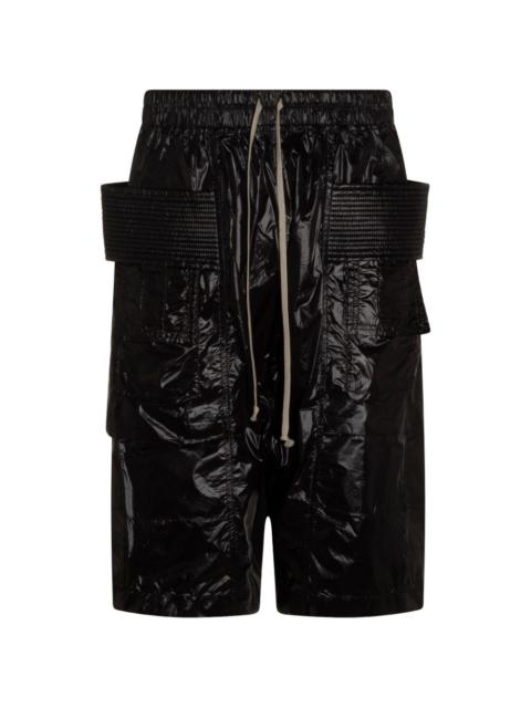 drawstring-waist shorts