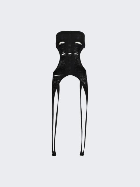 Tanja Long Tank Strapless Top Black