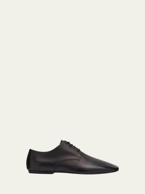Men's Minimal Leather Oxford Shoes